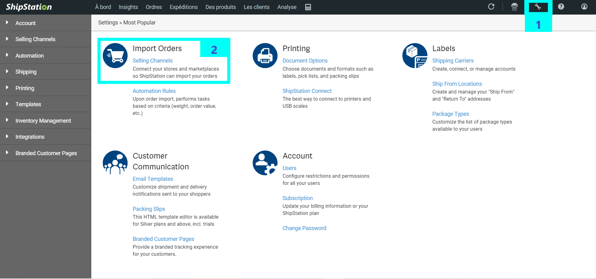 Automatically importing  Orders